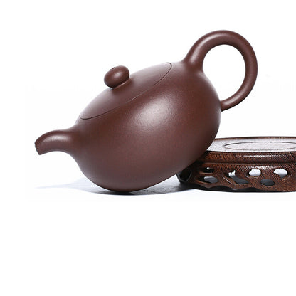 300ml Chinese yixing zisha tea pot handmade purple grit pot kungfu teapot