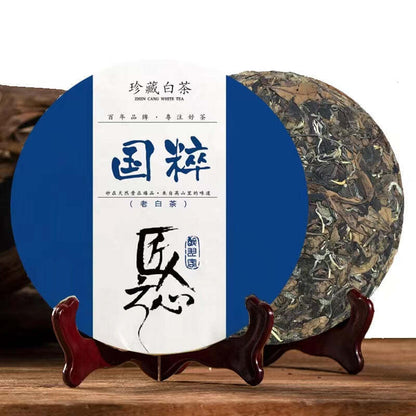 357g Fuding White Tea Cake Old Tree Natural White Tea Organic Gongmei White Tea