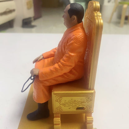 4.7" Resin 10th Panchen Lama Statue Tibet Buddhism Figure Decor Collection