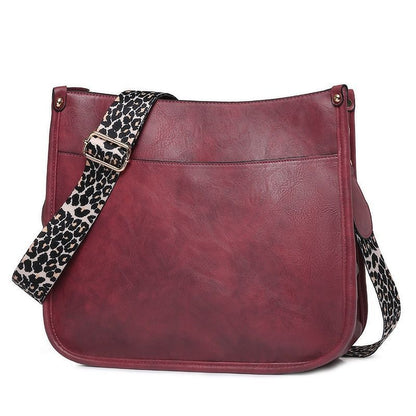 Women Soft Leather Handbag Cute Shoulder Bag Fashion Shopping Bag Candy Color