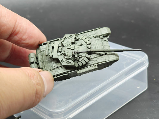 3D Printed 1/144 Russian T-72B3 Main Battle Tank with Arena Colored Model NEW
