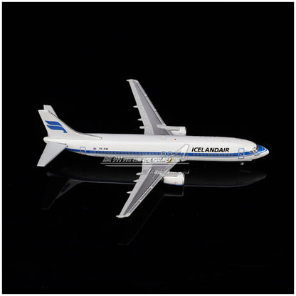 1:400 JC Wings ICELANDAIR Boeing 737-400 Passenger Plane Diecast Aircraft Model