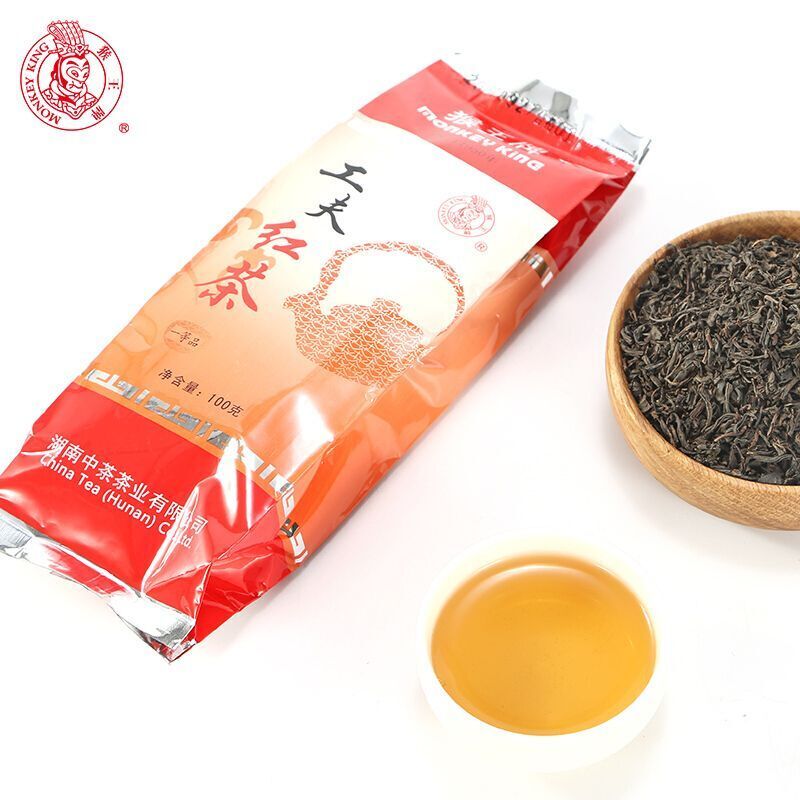 Monkey King Brand Black Tea First Grade Worker's Black Tea Loose 100g