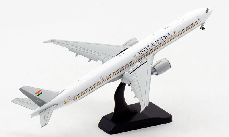 1:400 JC Wings INDIA BOEING 777-300ER Airplane Flap Down Diecast Aircraft Model