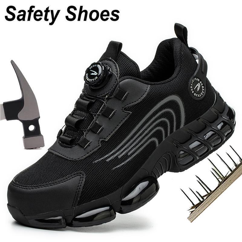 Tenis Zapatos Calzado Con Punta De Acero Zapato De Seguridad Para Mujer Hombre
