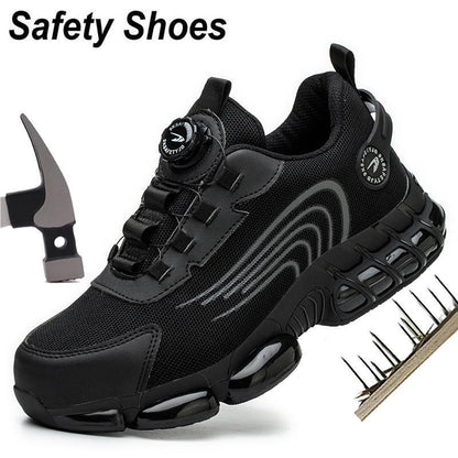 Tenis Zapatos Calzado Con Punta De Acero Zapato De Seguridad Para Mujer Hombre