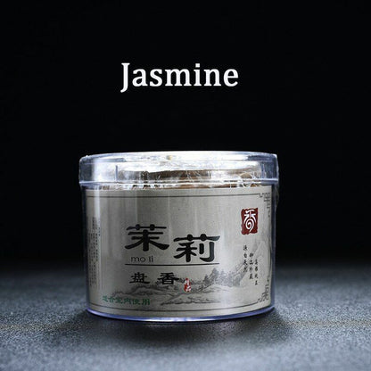 4 Hour Incense Coil Tibetan Sandalwood Wormwood Jasmine Home Aromatic Fragrances