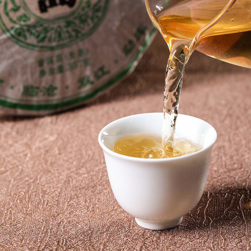 Puerh Tea Cake Menghai Icelandic Ancient Tree Tea 2012 357g Pu'er Raw Tea