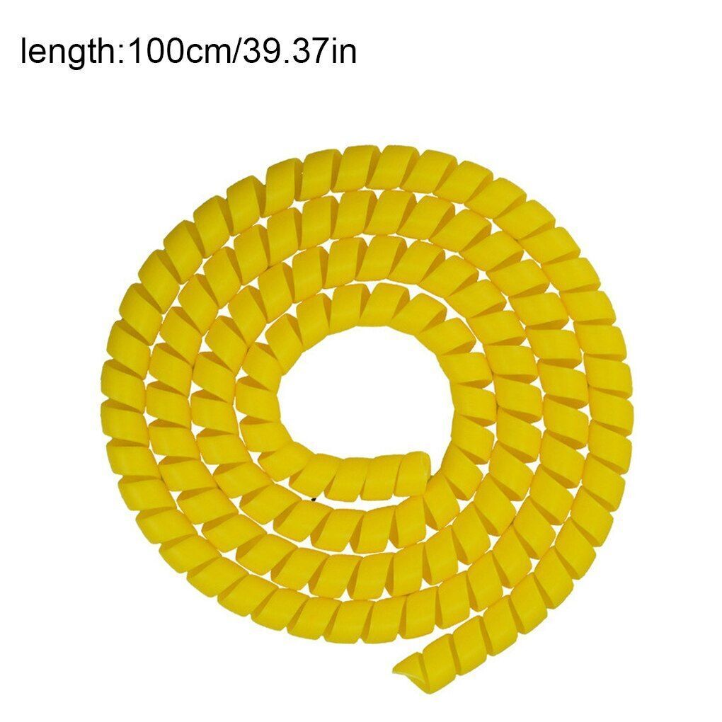 Electric Scooters Line Organizer Pipe Protection Spiral Wrap Winding Cable Wire