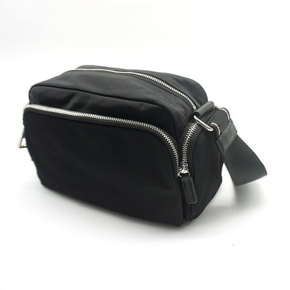 Nylon Medium Size Messenger Bag Fashion Shoulder Bag Purse Grey/Blue/Black/White