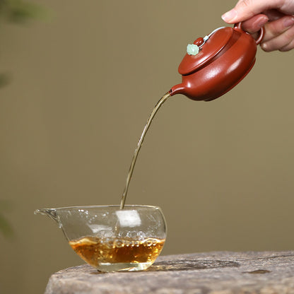 Handmade Xiaomeiyao Zhuni Clay Yixing Purple Sand Teapot Minglu Style Pot 100ml