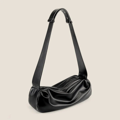 Crossbody Bags Women Wide Strap Shoulder Bag Soft Pu Leather Messenger Bag