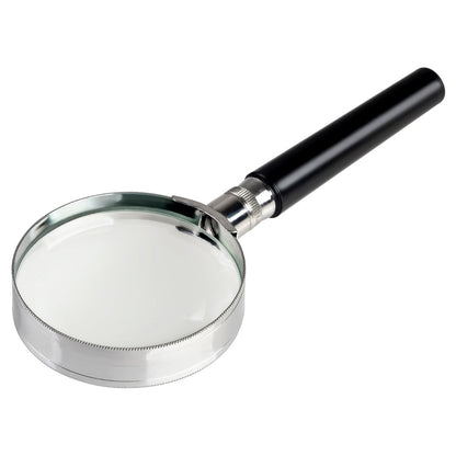 3 Pack Magnifying Glass 3X Magnification, 2-inch Diameter with Chrome Rim