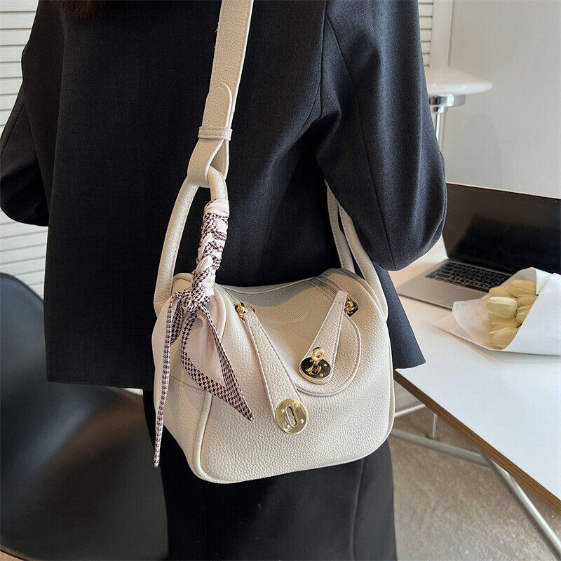 Women Leather Handbags Shoulder Messenger Satchel Tote Crossbody Bags Purse