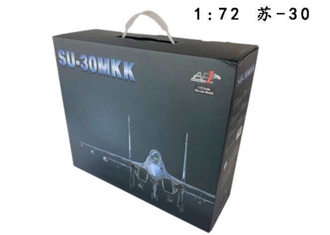 1:72 32CM AF1 SU-30MKK Fighter Aircraft Diecast Military Airplane Plane Model