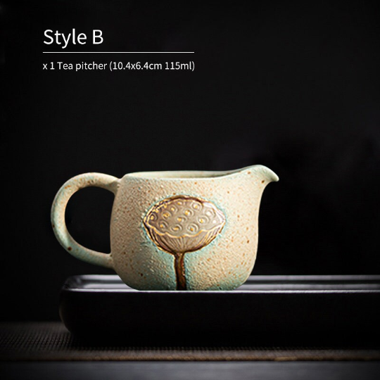 Lotus Ceramic Tea Pitchers Creative Fair Cup 115ml