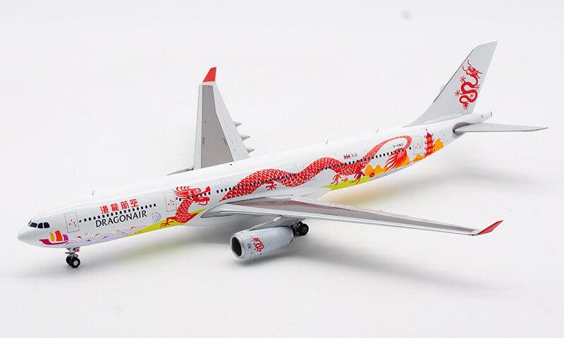 JC Wings Dragonair 20th Anniversary Airbus A330-300 B-HWG Hualong 1:400 MODEL