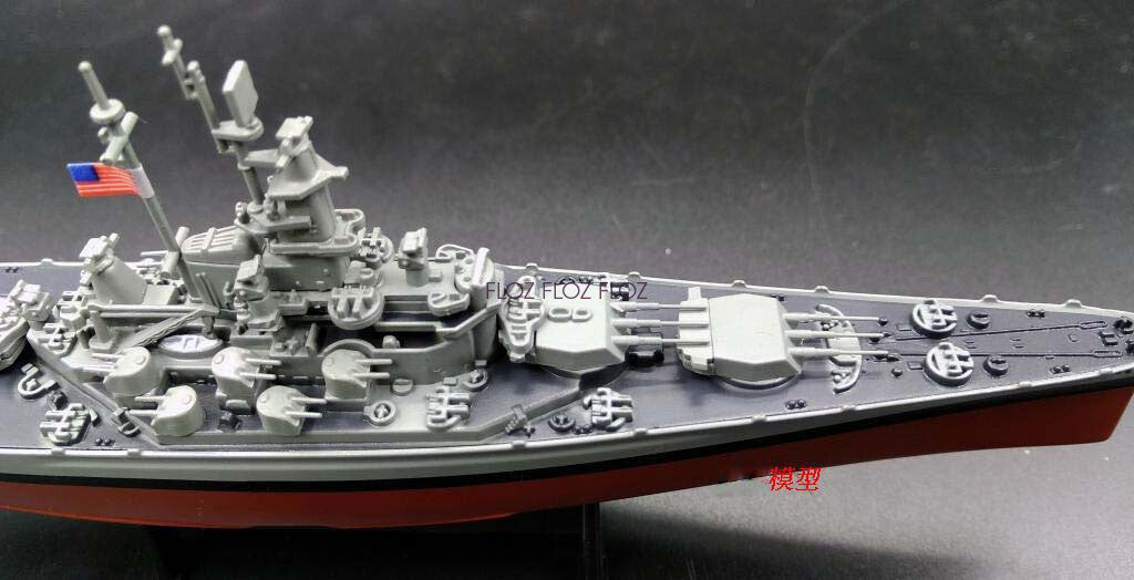 FloZ WWII Battleship USS Massachusetts BB-59 1/1000 diecast Model Ship
