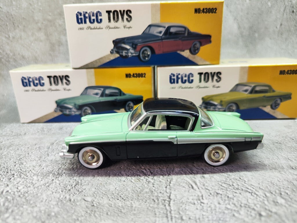 1:43 Diecast 1955 Studebaker Metal Car Model Toy Diecast Gift Collection