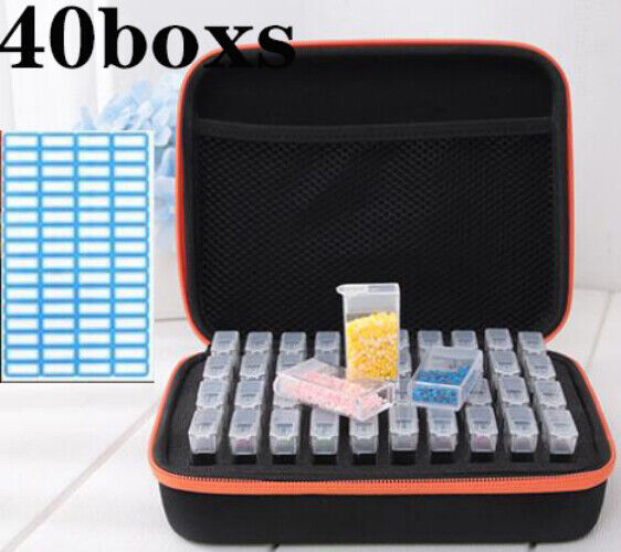 Boxs Diamond Painting Box Diamond Embroidery Container Storage Box Hand Bag