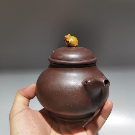 vintage chinese yixing purple clay teapot zisha ceremony teaware collection rare