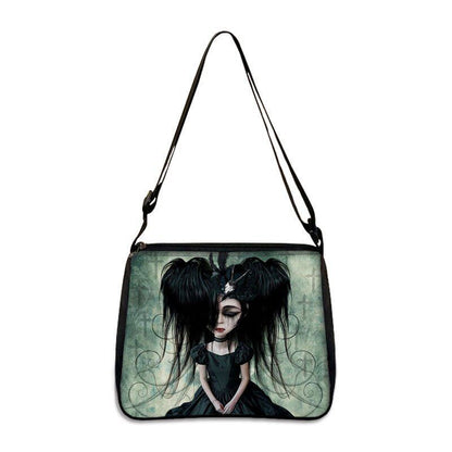 Gothic Skull Women's Bags Large Handbags Messenger Bag Ladies Shoulder Bags 1PC