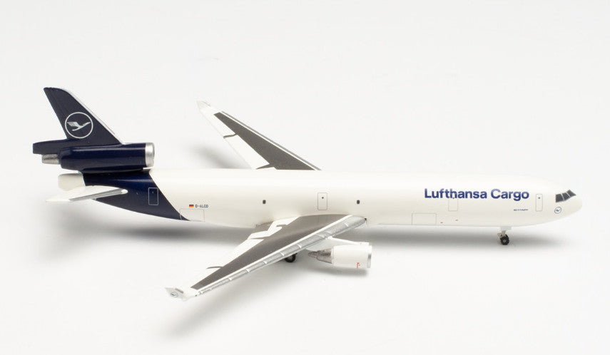 1:500 Herpa Lufthansa Cargo McDonnell Douglas MD-11F Aircraft Diecast Model