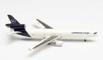 1:500 Herpa Lufthansa Cargo McDonnell Douglas MD-11F Aircraft Diecast Model