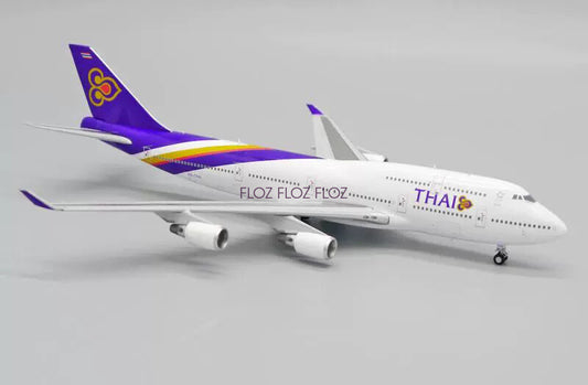 JC WINGS Thai Airlines for Boeing B747-400 HS-TGG 1:400 Aircraft Pre-built Model