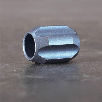 Titanium Alloy Knife Lanyard Bead Paracord Bracelet Bead Necklace Pendant DIY
