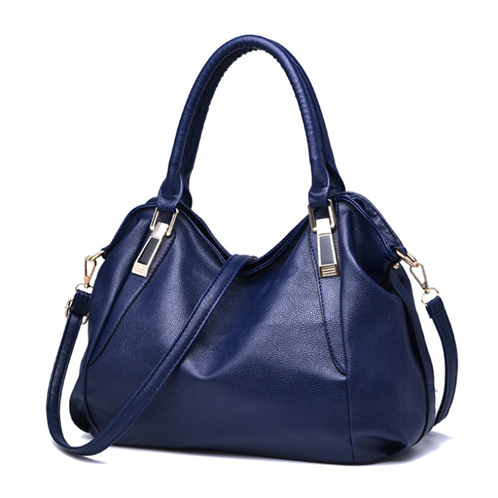 Women Fashion Faux Leather Handbags Tote Shoulder Bag Messenger Crossbody Purse