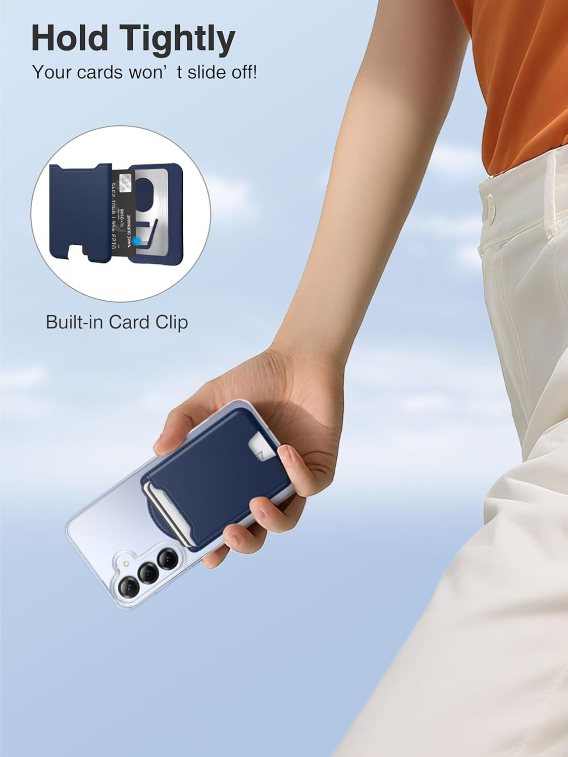 for Magsafe Wallet, Magnetic Wallet for Samsung Galaxy S25/S24 Series and Galaxy