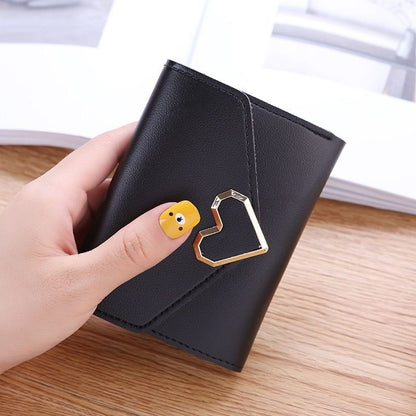 Small Purse Mini Wallet Money Bag Cute Pink Business Card Holder 13.5*9.5 CM 1PC
