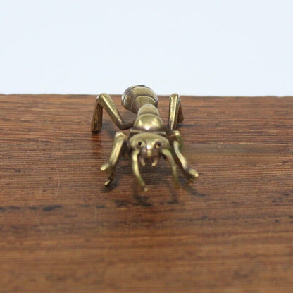 Ant Brass Figurine Statue House Office Table Decoration Animal Figurines Toys