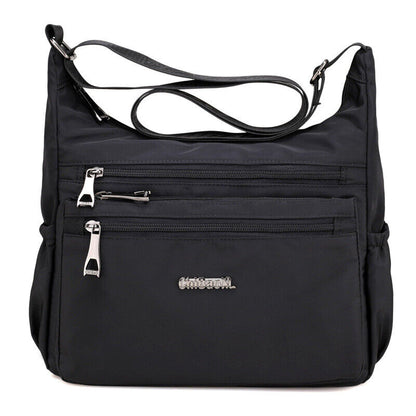 Women Ladies Waterproof Nylon Crossbody Shoulder Bag Travel Handbag Satchel Tote
