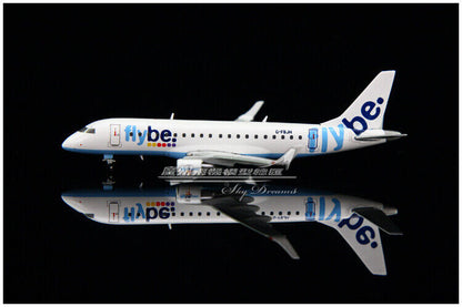 1:400 JC Wings Flybe Embraer ERJ 170-200STD Airplane Diecast Aircraft Model