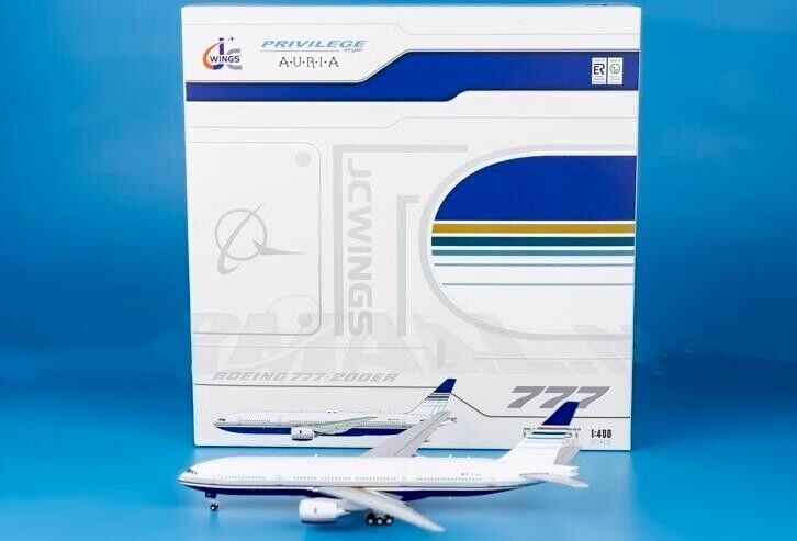 1:400 JC Wings Privilege Style BOEING 777-200ER Passenger Airplane Diecast Model