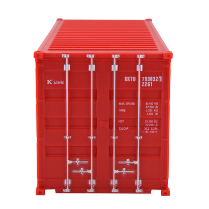 1:35 K-LINE 20GP Shipping Container Model Plastic Office Home Decorate Toy