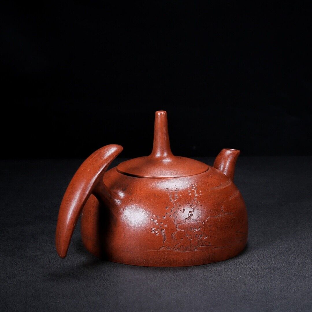 Chinese Yixing Zisha Clay Handmade Exquisite Teapot（Yuzhu 顾景舟）