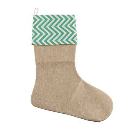 Christmas Stocking Gift Bags Jute Gift Bags Home Party Socks Xmas Christmas Home