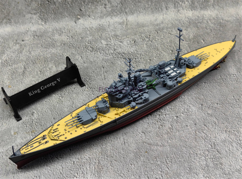 for AMER King George V Battleship Cruiser 1:1000 ship Pre-built Model
