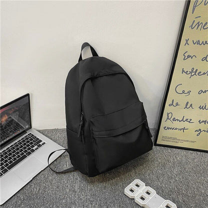 Woman School Backpack Man College Student Travel Schoolbag Teenage Girl Boy
