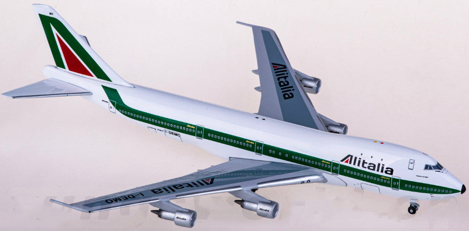 1:400 AeroClassics Alitali BOEING 747-400 Passenger Airplane Diecast Plane Model