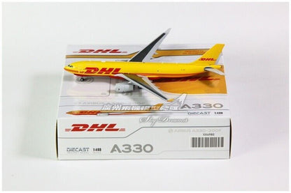 1:400 JC WINGS DHL Air Hong Kong AIRBUS A330-200F Aircraft Diecast Plane Model