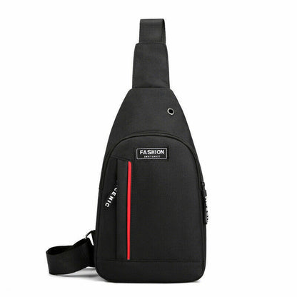 Men Shoulder Bag Crossbody Bag On Shoulder Travel Sling Bag Pack Chest Bag Male
