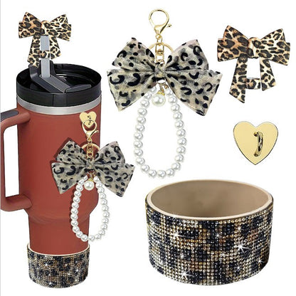 5Pcs Accessories Set for Stanley Cup 40 30oz Insulated Sleeve Travel Cup Holder