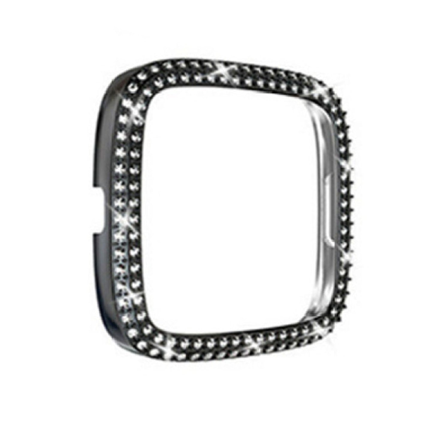 Hard Plastic Shiny Crystal Watch Case Frame For Fitbit Versa 2 Smart Watch ee