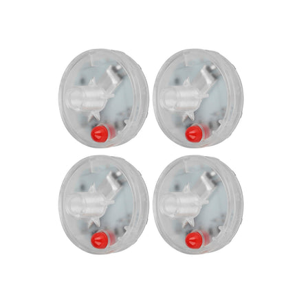 4PCS/Set 3W ABS Solar Energy Auto Flashing Car Wheel Tire Valve Cap Light