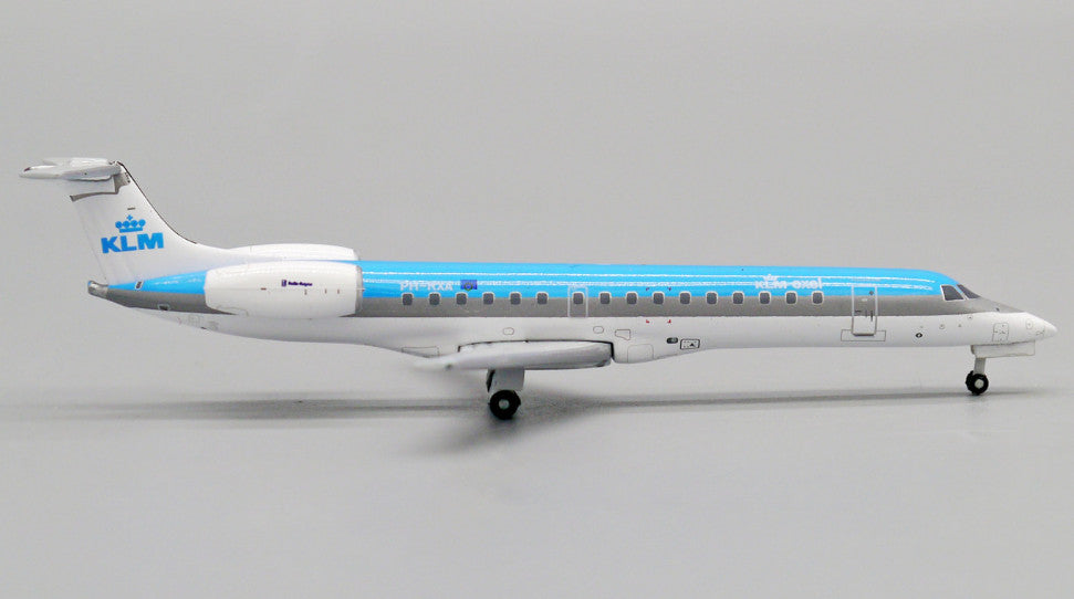 1:400 JC Wings KLM Embraer ERJ-45MP Passenger Airplane Diecast Aircraft Model