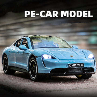 1:32 Porsche Taycan Coupe Diecast Model Car Alloy Metal Toy Vehicle Collection